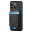 OnePlus 11 Carbon Fiber Wallet Stand Case - Black - 2