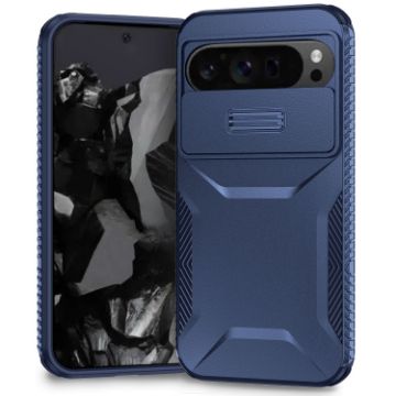 Blue Sliding Camshield Phone Case for Google Pixel 9 Pro XL - 1