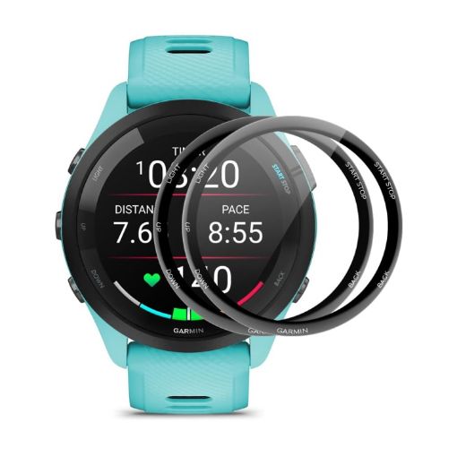 Garmin Forerunner 245/245 Music 3D Full Coverage Screen Protector - 1