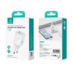 USAMS CC251 30W USB-C/Type-C GaN Fast Charger, EU Plug - Black - 3