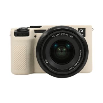 Sony ILCE-7CM2/A7C II/A7CR White Silicone Protective Case - 1