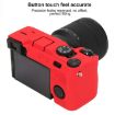 Sony ILCE-7CM2/A7C II/A7CR Red Silicone Protective Case - 4