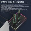 Blueendless RGB Dual-Slot M.2 Solid State Hard Drive Box - 5