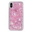 iPhone XR Pink Glitter Powder TPU Phone Case - 1