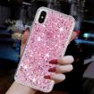 iPhone XR Pink Glitter Powder TPU Phone Case - 4