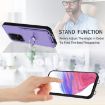 For Honor 200 Lite Global R20 Crossbody Rope Ring Card Holder Phone Case Purple - 4