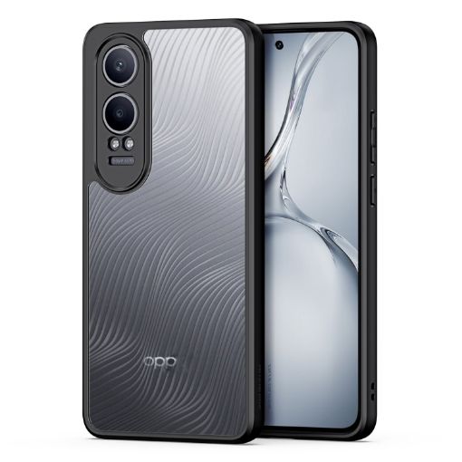 OPPO K12x DUX DUCIS Aimo Series Frosted Feel Phone Case - Black - 1