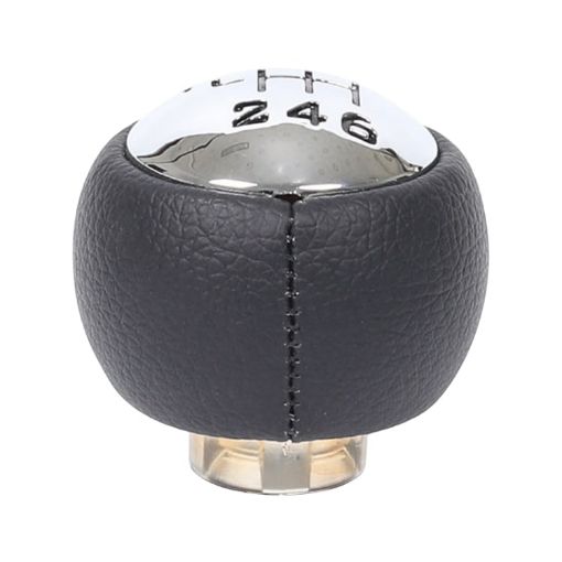 Peugeot 307/308 Gear Lever Hand Ball Leather Shift Knob, 6 Speed - 1