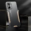 Xiaomi Redmi K40 Blade Series TPU Hybrid Metal Phone Case - Silver - 3