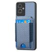 OPPO A57 4G Blue Wallet Stand Phone Case - 2