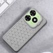 Tecno Spark Go 2024 Honeycomb Radiating Holder TPU Phone Case - Grey - 2