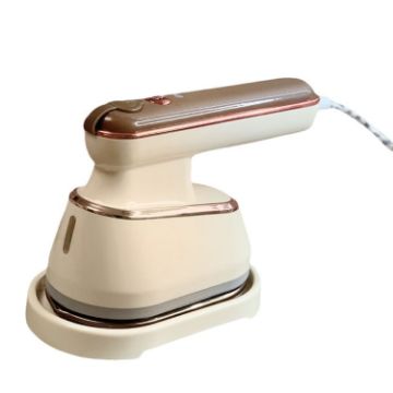 800W Handheld Wet/Dry Steam Iron - EU Plug (Yellow) - 1