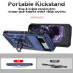 Blue Sliding Camshield Holder Case for Google Pixel 8a - 3