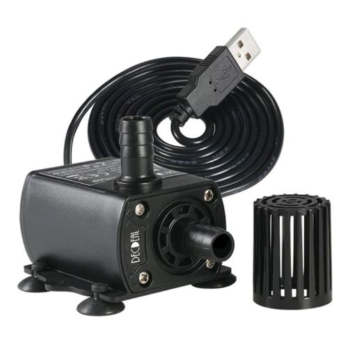 USB Power Supply Brushless Cold Water Circulating Fountain Water Pump QR50A - 1