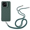 Xiaomi Redmi 10C Green TPU Phone Case with Lanyard - 3