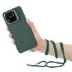 Xiaomi Redmi 10C Green TPU Phone Case with Lanyard - 4