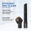 Universal Vacuum Attachments 32mm Nozzle Adapter Cleaning Kit - 4