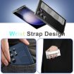 Samsung Galaxy S23 Ultra 5G Silicone Wristband Holder Phone Case Blue - 4