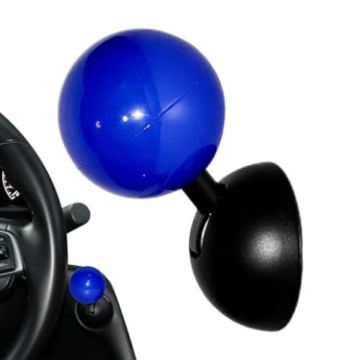 Car Push Start Button Rocker (Blue) - 4.1x4.1x7.3cm - 1