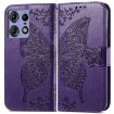 Motorola Moto Edge 50 Ultra Purple Leather Phone Case - 1