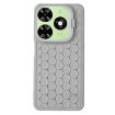Infinix Smart 8 TPU Phone Case (Grey) - Radiating Lens Holder - 4