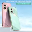 Vivo V30E XINLI Straight 6D Plating Gold Edge TPU Phone Case - Celestial Blue - 2