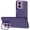 Motorola Moto G24/G04 Purple TPU Phone Case - Radiating Lens Holder - 1