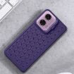 Motorola Moto G24/G04 Purple TPU Phone Case - Radiating Lens Holder - 2