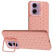 Motorola Moto G24/G04 Pink TPU Phone Case - Radiating Lens Holder - 1
