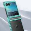 Motorola Razr 50 Green Electroplated Phone Case Set - 3