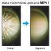 Samsung Galaxy S23 Ultra SM-S918B Front Screen Outer Glass Lens with OCA - Adhesive - 6