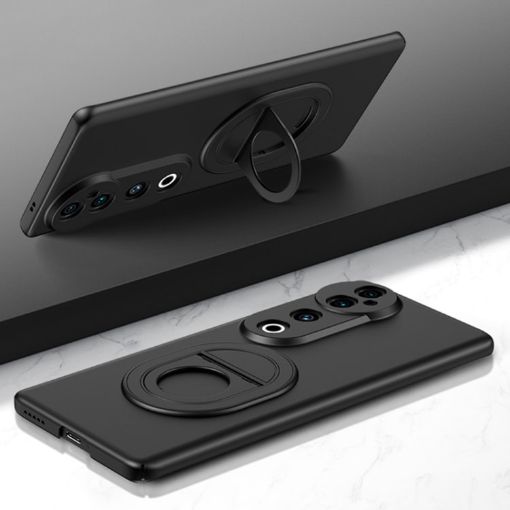 Black Vivo S19 Pro Magsafe Phone Case - Full Coverage & Shockproof - 1