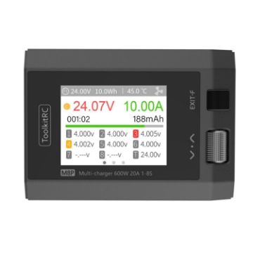 ToolkitRC M8P Li-Po Battery Balance Charger (Black) - 1
