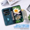 LG Velvet/Velvet 5G/G9 Dark Blue Leather Phone Case - 4