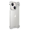 iPhone 14 Plus Silver Alloy Frameless Phone Case - Aromatherapy - 1