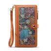 Motorola Moto E14 ESEBLE Star Series Lanyard Zipper Wallet RFID Leather Case - 2