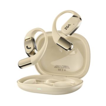 ZGA GS18 Blade AI Wireless Bluetooth Earphone - Beige - 1