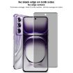 OPPO Reno12 Pro Global 3D Curved Privacy Tempered Glass Film - 5