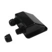 RV Sealed Waterproof Solar Cable Entry Gland Box - Black - 1