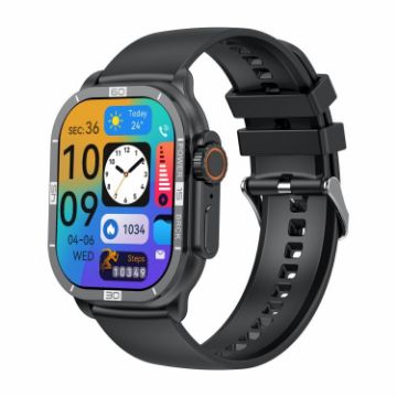 LEMFO HK96S 2.06" Sport Smart Watch - Black - 1