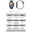 LEMFO HK96S 2.06" Sport Smart Watch - Black - 4