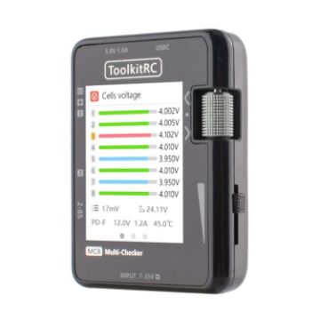 ToolkitRC MC8 Power Detection PD Charger - Black - 1