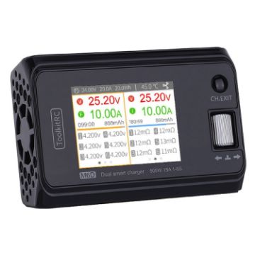 ToolkitRC M6D 500W Li-Po Battery Balance Charger (Black) - 1