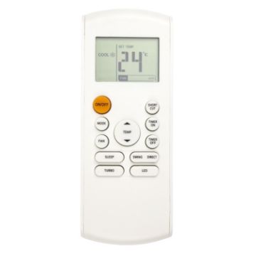 Midea Air Conditioner RG57B-BGE Remote Control Replacement Parts - 1