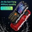 Q8-1 Triple Proofing Elder Phone, 16800mAh Battery, 2.4 inch, 21 Keys - 4