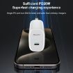 Yesido YC11U 20W PD USB-C Fast Charger - US Plug (White) - 3