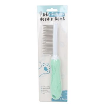 Pet Cats Grooming Needle Comb Dogs De-Floating Hair Cleaning Comb - 1