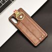 Sony Xperia 10 VI Leather Back Phone Case (Brown) Wristband - 2