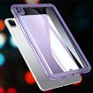 Clear Acrylic Hybrid TPU Tablet Case for iPad Pro 12.9 - Purple - 2