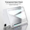 Clear Acrylic Hybrid TPU Tablet Case for iPad Pro 12.9 - Purple - 6